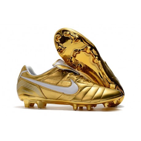 nike gold soccer cleats