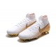 Nike Mercurial Superfly VI Elite FG 2019 Cleats White Golden