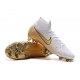 Nike Mercurial Superfly VI Elite FG 2019 Cleats White Golden