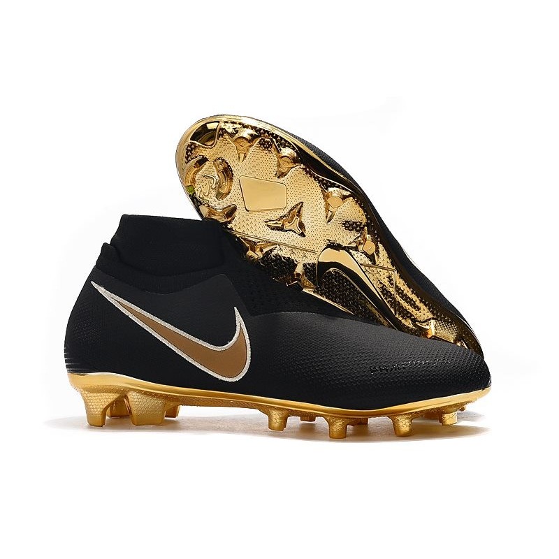 black and gold cleats