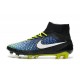 Nike New Men Football Shoes Magista Obra FG ACC Black Blue White