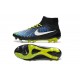 Nike New Men Football Shoes Magista Obra FG ACC Black Blue White