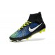 Nike New Men Football Shoes Magista Obra FG ACC Black Blue White