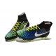 Nike New Men Football Shoes Magista Obra FG ACC Black Blue White