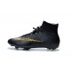 Nike 2015 Soccer Boot Mercurial Superfly 4 FG ACC Black Gold