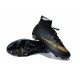 Nike 2015 Soccer Boot Mercurial Superfly 4 FG ACC Black Gold