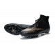 Nike 2015 Soccer Boot Mercurial Superfly 4 FG ACC Black Gold