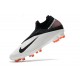 Nike Phantom VSN 2 Elite DF FG Cleats -White Black Laser Crimson