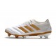 New Adidas Copa 19.1 FG Soccer Boots - White Gold