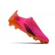 adidas X Ghosted.1 Firm Ground Superspectral Shock Pink Black Orange