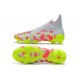 adidas Predator Freak + FG Firm Ground White Pink Volt