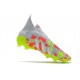 adidas Predator Freak + FG Firm Ground White Pink Volt