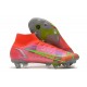 Nike Mercurial Superfly 8 Elite SG-PRO Bright Crimson Metallic Silver