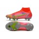 Nike Mercurial Superfly 8 Elite SG-PRO Bright Crimson Metallic Silver