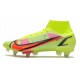 Nike Mercurial Superfly 8 Elite SG-PRO Anti-Clog Volt Crimson Black