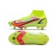 Nike Mercurial Superfly 8 Elite SG-PRO Anti-Clog Volt Crimson Black