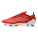 adidas X Speedflow.1 FG Soccer Cleats Meteorite - Red Core Black Solar Red