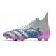 adidas Predator Freak + FG WhiteSpark - White Iron Metal Solar Red