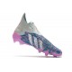 adidas Predator Freak + FG WhiteSpark - White Iron Metal Solar Red