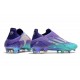 New adidas X Speedflow+ FG Purple Rush Silver Metallic Mint Rush