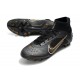 Nike Mercurial Superfly 8 Elite AG Shadow - Black Metallic Gold Metallic Silver