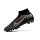 Nike Mercurial Superfly 8 Elite AG Shadow - Black Metallic Gold Metallic Silver