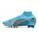 Nike Mercurial Superfly 8 Elite AG Blueprint - Chlorine Blue Laser Orange Marina