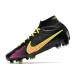 Nike Zoom Mercurial Superfly IX Elite Grass Black Yellow Pink