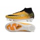 Nike Zoom Mercurial Superfly IX Elite Grass Yellow Black White