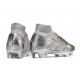 Nike Zoom Mercurial Superfly IX Elite 25 FG Silver White Gold