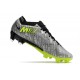 Nike Zoom Mercurial Vapor 15 Elite XXV FG Metallic Silver Volt Black