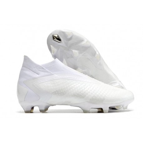 adidas Predator Accuracy+ FG Soccer Cleats White