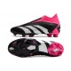 adidas Predator Accuracy+ FG Soccer Cleats Core Black White Team Shock Pink