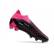 adidas Predator Accuracy+ FG Soccer Cleats Core Black White Team Shock Pink