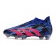 adidas Predator Accuracy+ FG PP Lucid Blue Team Real Magenta Core Black