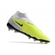 Nike Gripknit Phantom GX Elite Dynamic Fit Fusion FG Luminous - Barely Volt Gridiron Barely Grape