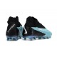 Nike Gripknit Phantom GX Elite Dynamic Fit Fusion FG Black Blue