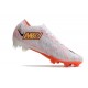 Nike Zoom Mercurial Vapor 15 Elite FG White Yellow Orange