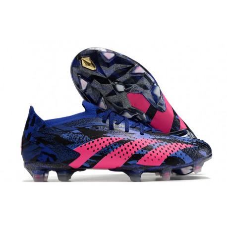 adidas Predator Accuracy.1 Low FG Paul Pogba PP Lucid Blue Team Real Magenta Core Black