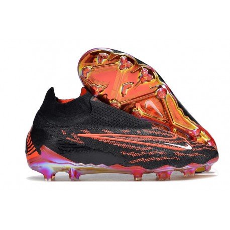 Nike Gripknit Phantom GX Elite Dynamic Fit FG Black Bright Crimson