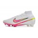 Nike Zoom Mercurial Superfly 9 Elite FG White Pink