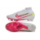 Nike Zoom Mercurial Superfly 9 Elite FG White Pink