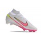 Nike Zoom Mercurial Superfly 9 Elite FG White Pink