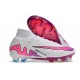 Nike Zoom Mercurial Superfly 9 Elite FG White Pink Blue