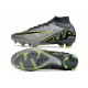 Nike Zoom Mercurial Superfly 9 Elite FG Grey Black Green