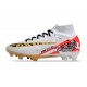 Nike Zoom Superfly 9 Elite MR FG White Gold Red