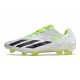 adidas X Crazyfast + FG Boots White Core Black Lucid Lemon