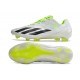 adidas X Crazyfast + FG Boots White Core Black Lucid Lemon