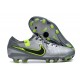 Nike Tiempo Legend 10 Elite FG Grey Black Green