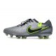 Nike Tiempo Legend 10 Elite FG Grey Black Green